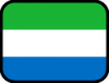 +flag+emblem+country+sierra+leone+outlined+ clipart