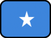 +flag+emblem+country+somalia+outlined+ clipart
