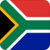 +flag+emblem+country+south+africa+square+ clipart