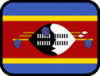 +flag+emblem+country+swaziland+outlined+ clipart