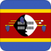 +flag+emblem+country+swaziland+square+ clipart