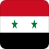 +flag+emblem+country+syria+square+ clipart