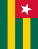 +flag+emblem+country+togo+flag+full+page+ clipart