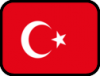 +flag+emblem+country+turkey+outlined+ clipart