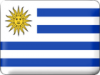 +flag+emblem+country+uruguay+button+ clipart