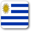 +flag+emblem+country+uruguay+square+shadow+ clipart