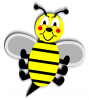 +bug+insect+bumblebee+bee+happy+bumble+ clipart