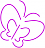 +bug+insect+flying+butterfly+outline+purple+ clipart