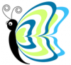 +bug+insect+flying+butterfly+psychodelic+ clipart