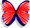 +bug+insect+flying+butterfly+red+blue+ clipart