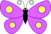 +bug+insect+flying+butterfly+spotted+wings+purple+ clipart