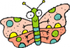 +bug+insect+flying+happy+butterfly+ clipart