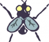 +bug+insect+pest+fly+bold+ clipart