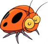 +bug+insect+pest+happy+ladybug+ clipart