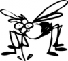 +bug+insect+pest+mosquito+crazy+ clipart