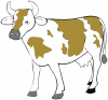 +animal+farm+livestock+Cow+alert+ clipart