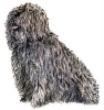 +animal+canine+canid+Puli+ clipart