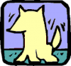 +animal+canine+canid+dog+cartoon+happy+dog+icon+ clipart