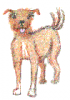 +animal+canine+canid+mutt+happy+tail+ clipart