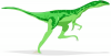 +animal+extinct+dinosaur+running+lizard+ clipart