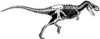 +extinct+dinosaur+jurassic+Albertosaurus+ clipart