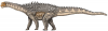 +extinct+dinosaur+jurassic+Ampelosaurus+ clipart