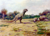 +extinct+dinosaur+jurassic+T+Rex+old+posture+ clipart