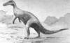 +extinct+dinosaur+jurassic+Trachodon+ clipart