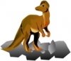 +extinct+dinosaur+jurassic+corythosaurus+ clipart