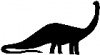 +extinct+dinosaur+jurassic+sauropod+silhouette+ clipart