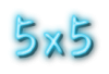 +5x5+5+number+ clipart