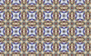 +tile+pattern+design+blue+brown+ clipart