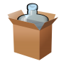 +water+jug+box+cardboard+ clipart
