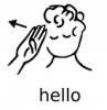 +signal+asl+language+hand+communication+ASL+hello+ clipart