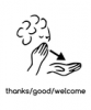 +signal+asl+language+hand+communication+ASL+thanks+good+welcome+ clipart