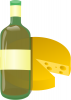 +dairy+food+wine+and+cheese+ clipart