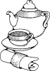 +drink+teapot+and+cup+ clipart