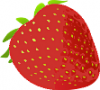 +food+nourishment+eat+fruit+small+ripe+strawberry+ clipart