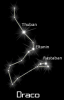 +astronomy+astrology+space+constellation+draco+black+ clipart