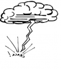 +climate+weather+clime+atmosphere+Lightning+crack+ clipart