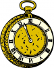 +time+timer+epoch+old+pocket+watch+ clipart