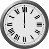 +time+timer+epoch+roman+numeral+wall+clock+ clipart
