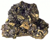 +rock+mineral+natural+resource+inert+geology+Chalcopyrite+ clipart