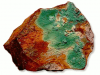+rock+mineral+natural+resource+inert+geology+Cornubite+a+copper+hydroxyarsenate+ clipart