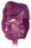 +rock+mineral+natural+resource+inert+geology+Corundum+var+Violet+Sapphire+ clipart