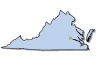 +state+territory+region+map+US+State+virginia+ clipart