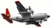 +military+airplane+plane+LC+130+Hercules+ clipart