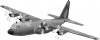 +military+airplane+plane+normal+c130+ clipart