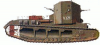 +transportation+military+army+vehicle+Medium+Tank+Mk+A+ clipart