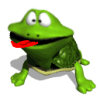 +frog+reptile+toungue+ clipart